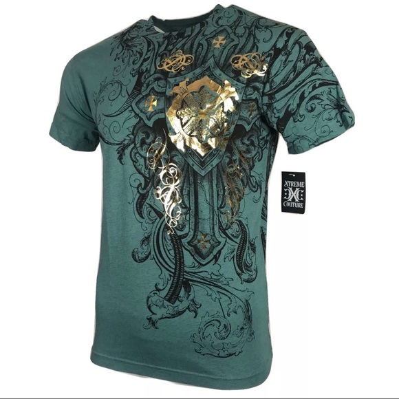 XTREME COUTURE by AFFLICTION Men T-Shirt IDEOLOGY - Picture 3 of 7